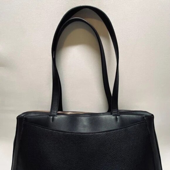 Laptop Bag Breifcase Purse A New Day Women's Black Gold Shoulderbag Target EUC - Picture 8 of 14